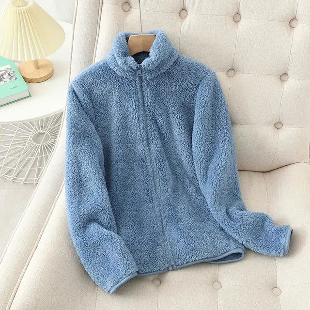 DEBBIE | Fluffy Cosy Jacket - Lizabella Fashion -  -  - DEBBIE | Fluffy Cosy Jacket - Lizabella Fashion - #tag1# - #tag2#