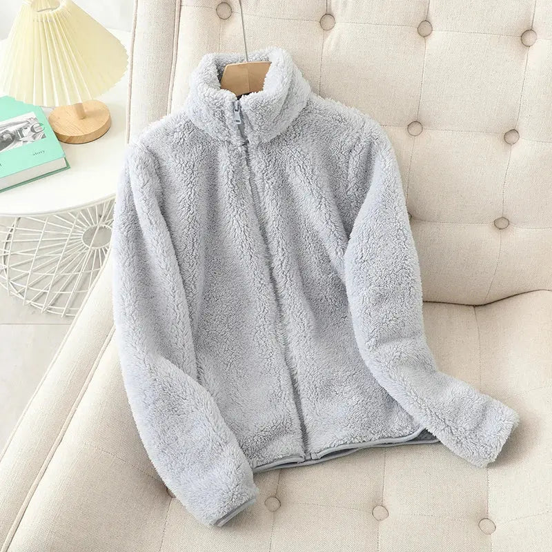DEBBIE | Fluffy Cosy Jacket - Lizabella Fashion -  -  - DEBBIE | Fluffy Cosy Jacket - Lizabella Fashion - #tag1# - #tag2#