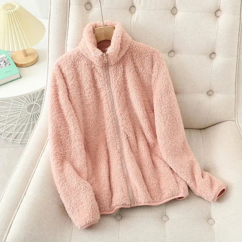 DEBBIE | Fluffy Cosy Jacket - Lizabella Fashion -  -  - DEBBIE | Fluffy Cosy Jacket - Lizabella Fashion - #tag1# - #tag2#