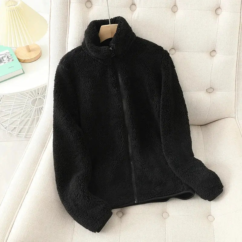 DEBBIE | Fluffy Cosy Jacket - Lizabella Fashion -  -  - DEBBIE | Fluffy Cosy Jacket - Lizabella Fashion - #tag1# - #tag2#