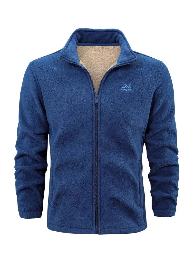 DENZIL | Fleece Lined Warm Cardigan - Lizabella Fashion -  -  - DENZIL | Fleece Lined Warm Cardigan - Lizabella Fashion - #tag1# - #tag2#