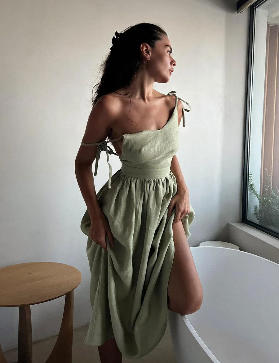DORA | Chic and Elegant Luxury Summer Sundress - Lizabella Fashion -  -  - DORA | Chic and Elegant Luxury Summer Sundress - Lizabella Fashion - #tag1# - #tag2#