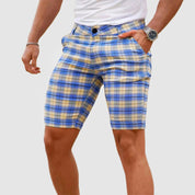  Shorts scozzesi maschili - Passaporto fatto su misura-1