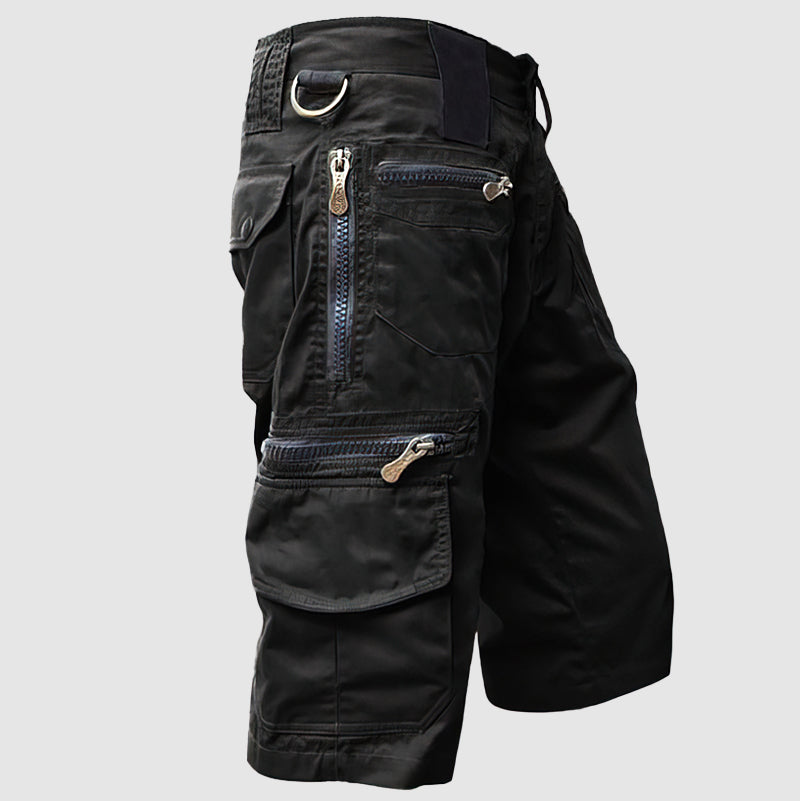 Pantaloncini militari maschili con diverse borse-2