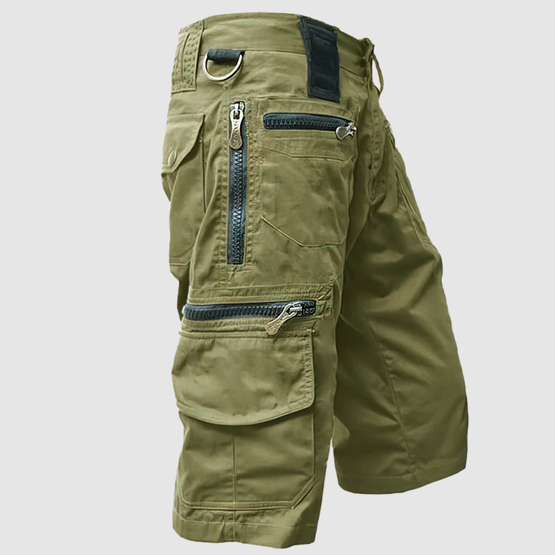  Pantaloncini militari maschili con diverse borse-4