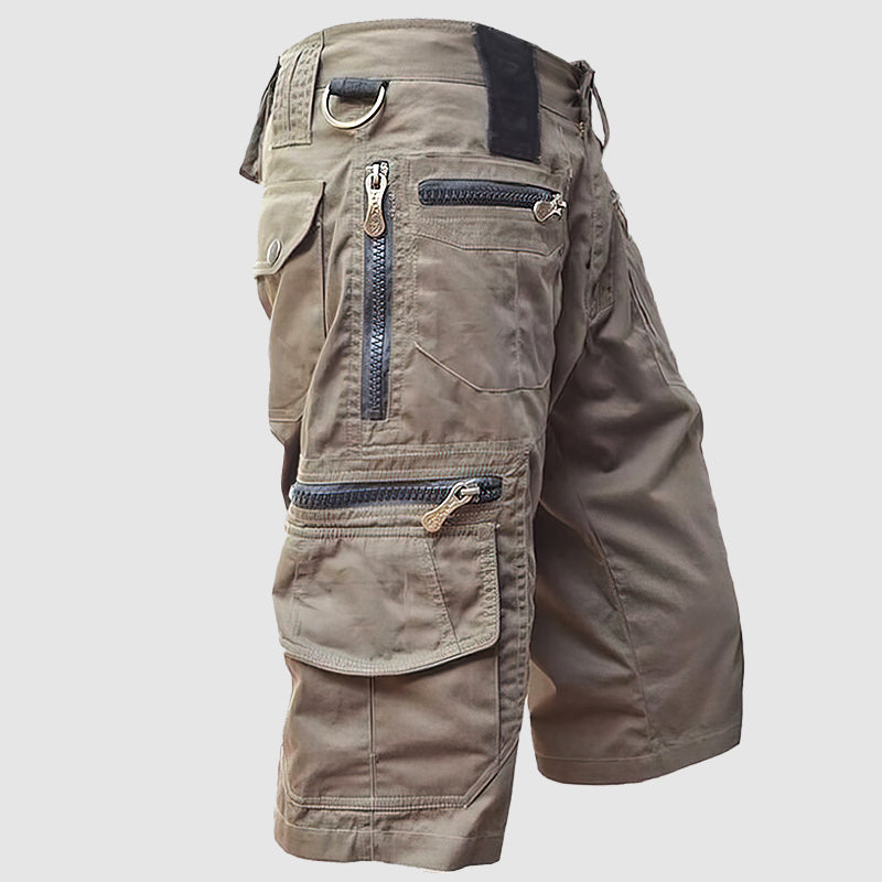  Pantaloncini militari maschili con diverse borse-3