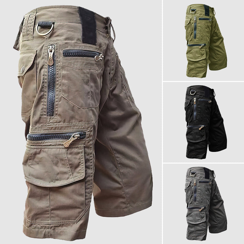 Pantaloncini militari maschili con diverse borse-6