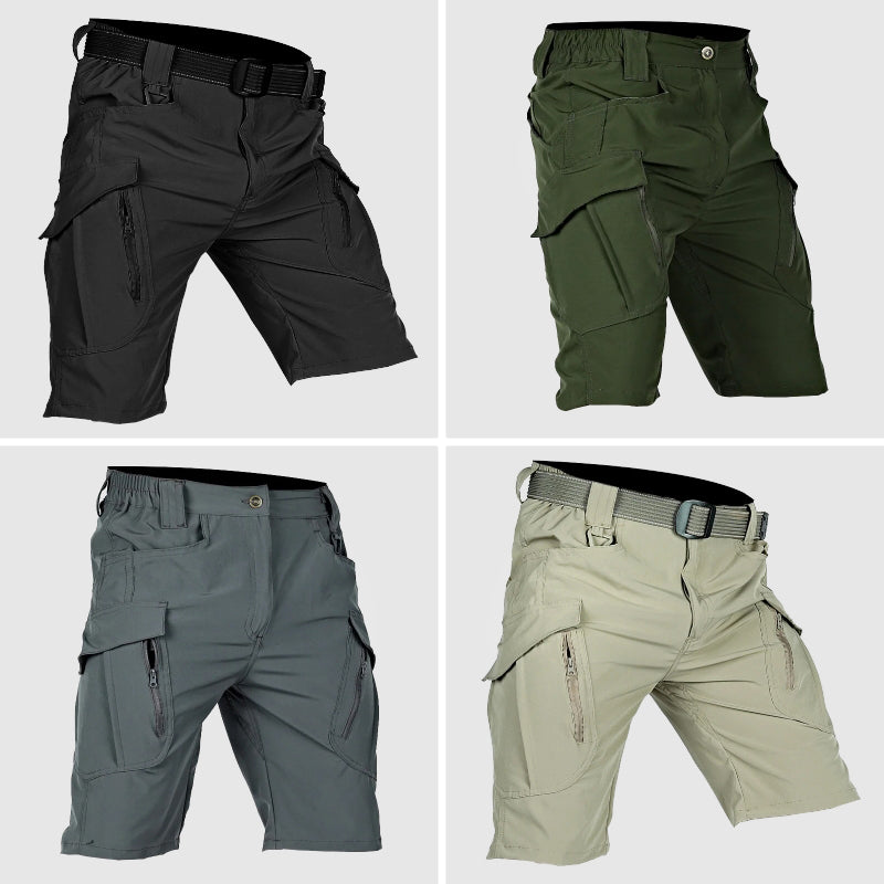  Shorts tattici di merci - miscela di cotone durevole - diversi sacchetti - vestito rilassato-6