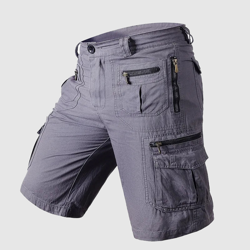  Uomini -Frachthorts - Lunghezza del ginnastica - Programma multipocket - tessuto a lungo-5