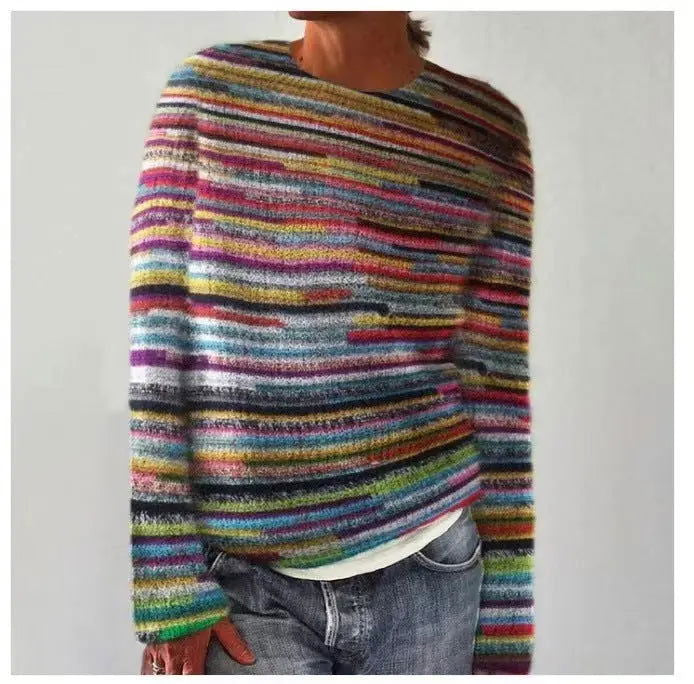 Danique | Timeless Vintage-Inspired Sweater - Lizabella Fashion -  -  - Danique | Timeless Vintage-Inspired Sweater - Lizabella Fashion - #tag1# - #tag2#