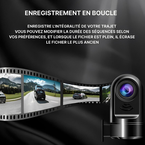 Dashcam per auto con telecamera di sorveglianza 7