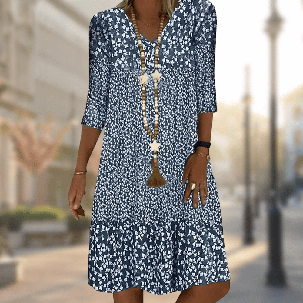 Ava | Abito da giorno floreale: eleganza senza sforzo per il tuo look quotidiano