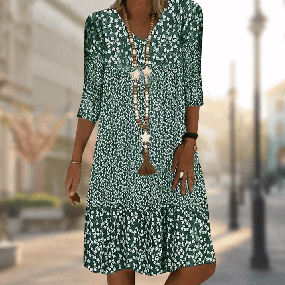 Ava | Abito da giorno floreale: eleganza senza sforzo per il tuo look quotidiano
