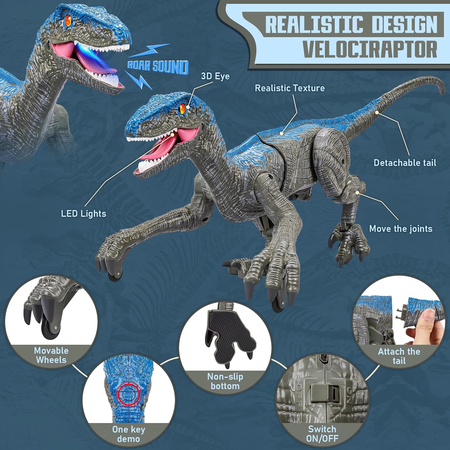 Dinosauro telecomandato 2