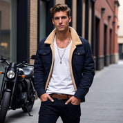 Giacca Bomber Classica Uomo – Calda e Stile per l’Inverno