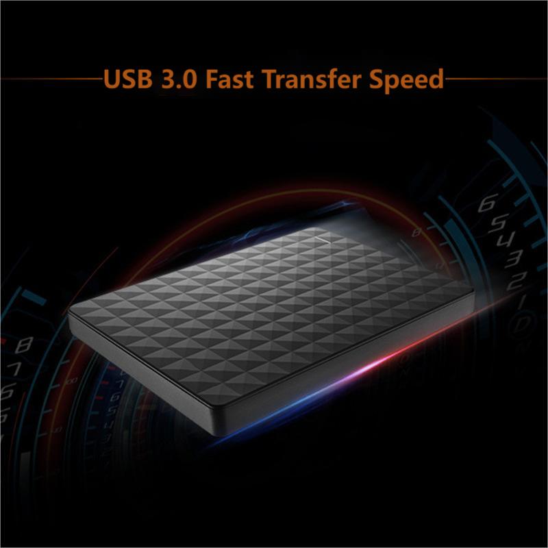 Disco rigido portatile ultrasottile da 10 TB | Grande capacità e USB 3.0 ultraveloce – design leggero – EasySafe 1