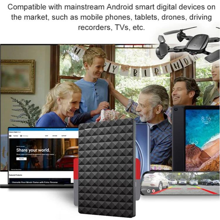 Disco rigido portatile ultrasottile da 10 TB | Grande capacità e USB 3.0 ultraveloce – design leggero – EasySafe 5