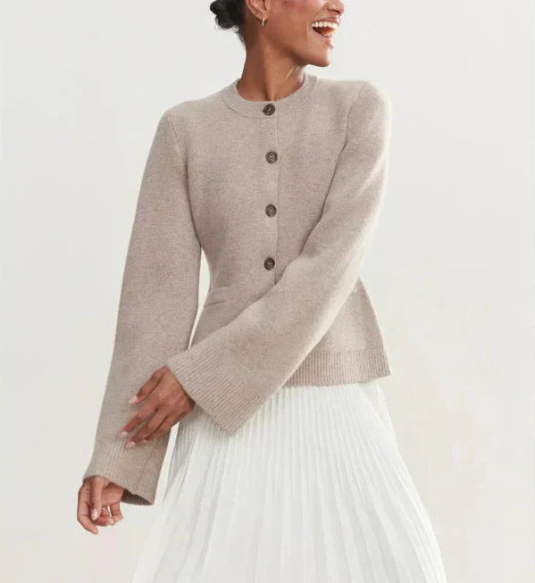 Chloe | Cardigan con bottoni sul davanti: il tuo strato preferito per tutti i giorni