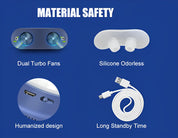 Dispositivo Micro CPAP per l'apnea notturna da viaggio e antirussamento - Alternativa CPAP 5
