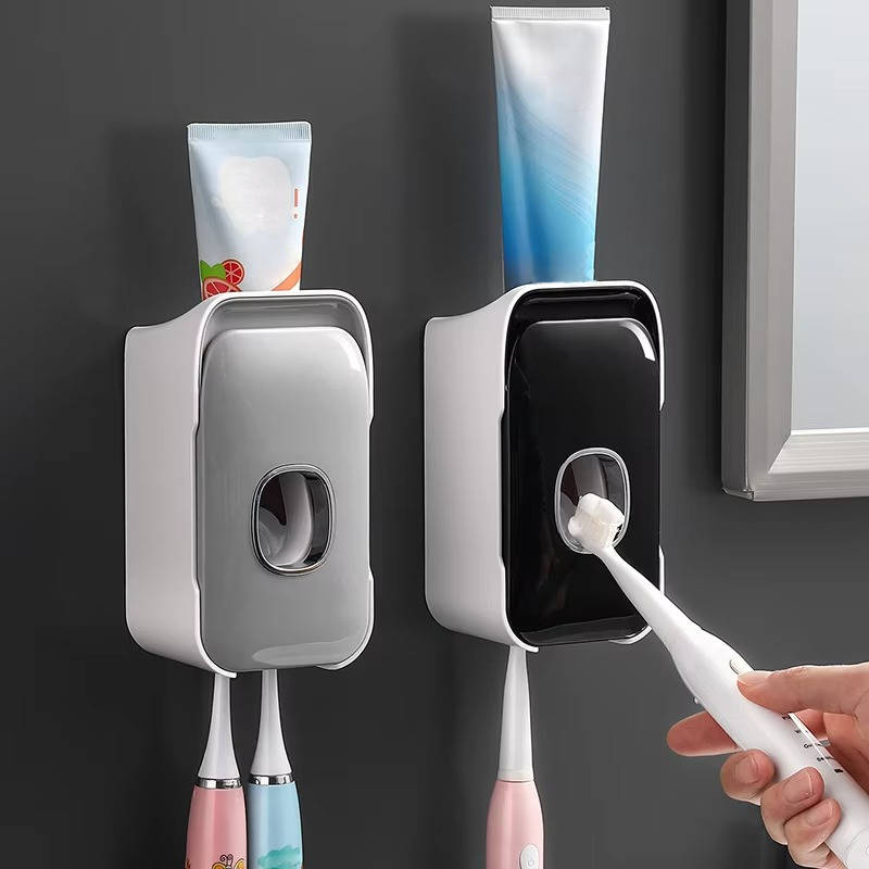 Distributore automatico di dentifricio a parete 3