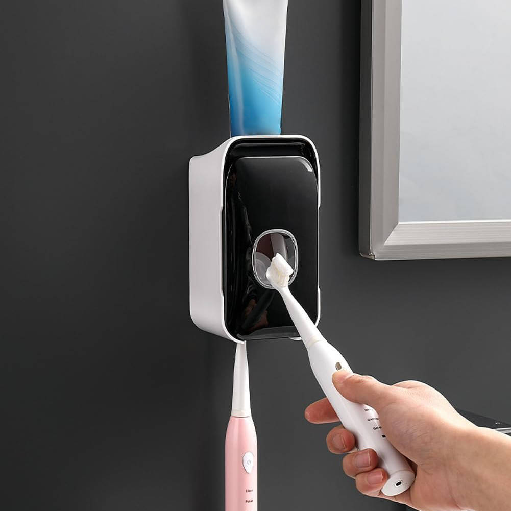 Distributore automatico di dentifricio a parete 8