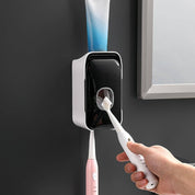 Distributore automatico di dentifricio a parete 8