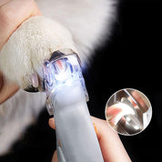 Tagliaunghie per animali domestici con luce LED, sicuro e preciso, ideale per cani e gatti. Strumento per la cura delle unghie, facile da usare.
