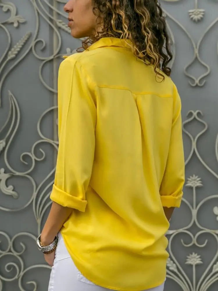 ELENA | Casual Blouse Women Longsleeve - Lizabella Fashion -  -  - ELENA | Casual Blouse Women Longsleeve-Lizabella Fashion - #tag1# - #tag2#