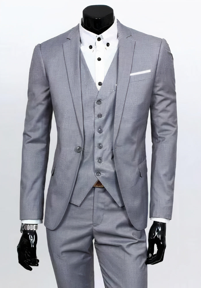 Stiloso completo da uomo a 3 pezzi - Evert per un'eleganza senza tempo