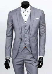 Stiloso completo da uomo a 3 pezzi - Evert per un'eleganza senza tempo