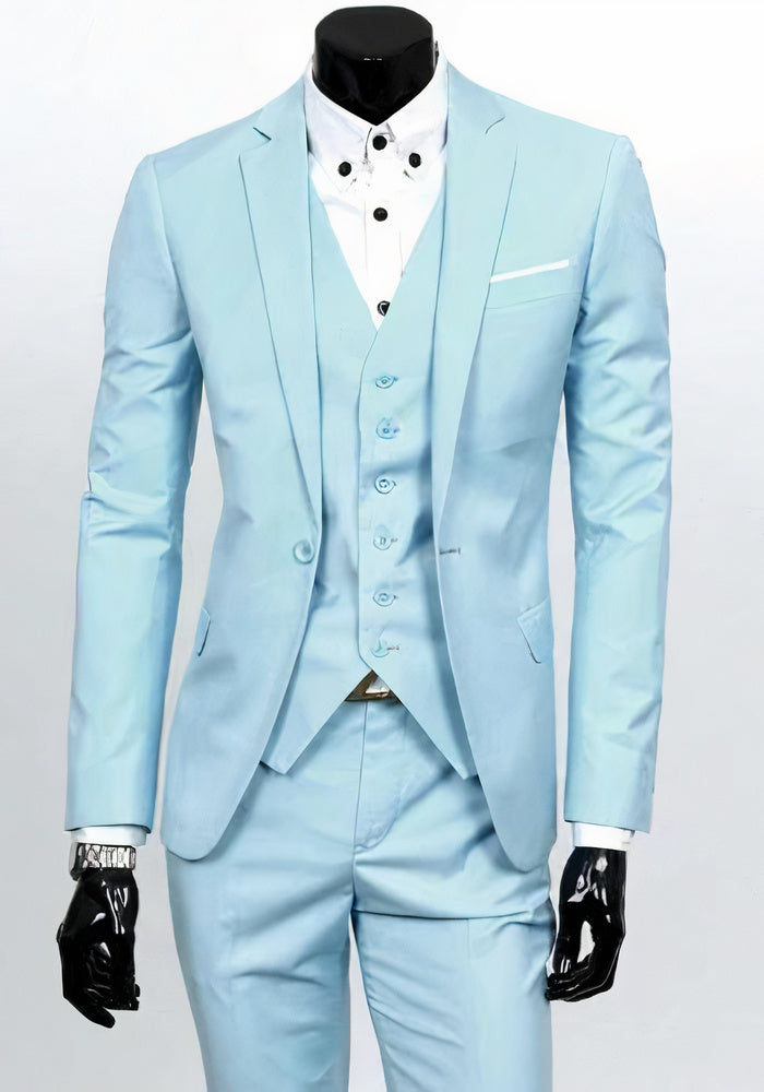 Stiloso completo da uomo a 3 pezzi - Evert per un'eleganza senza tempo