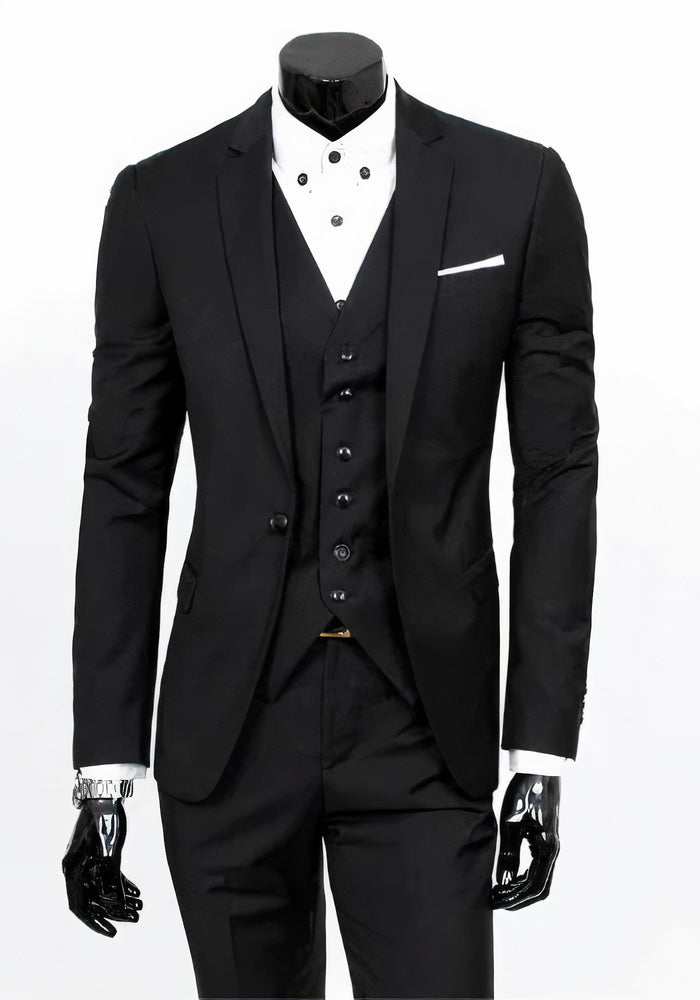 Stiloso completo da uomo a 3 pezzi - Evert per un'eleganza senza tempo