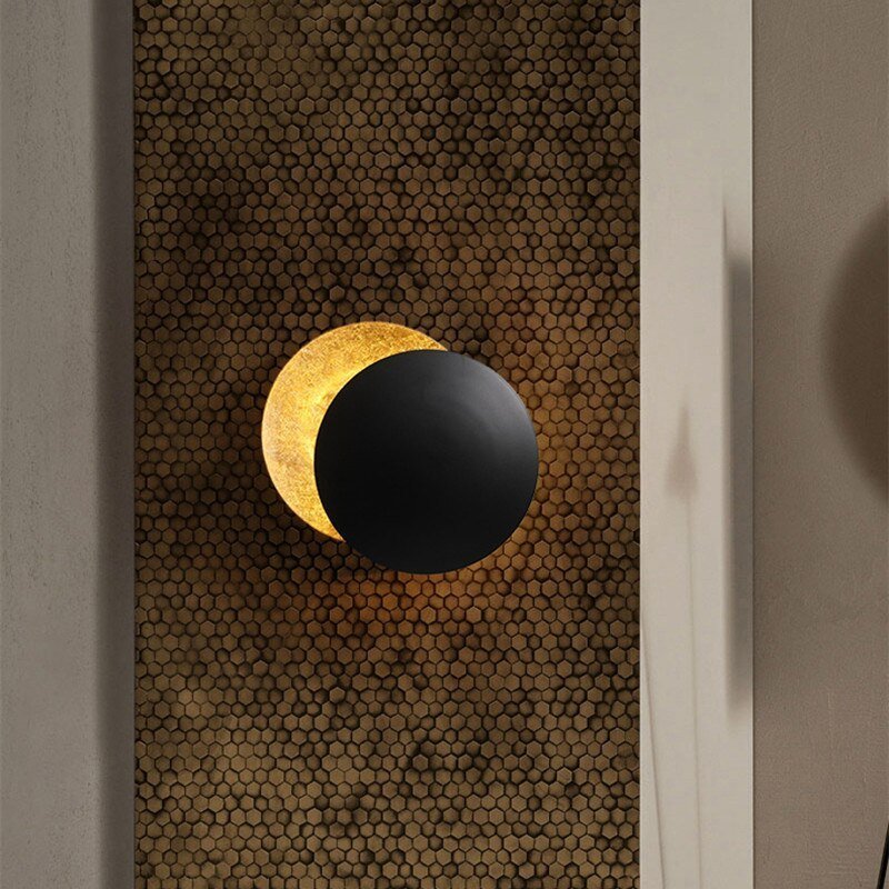 Eclipse | Applique con eclissi solare 4
