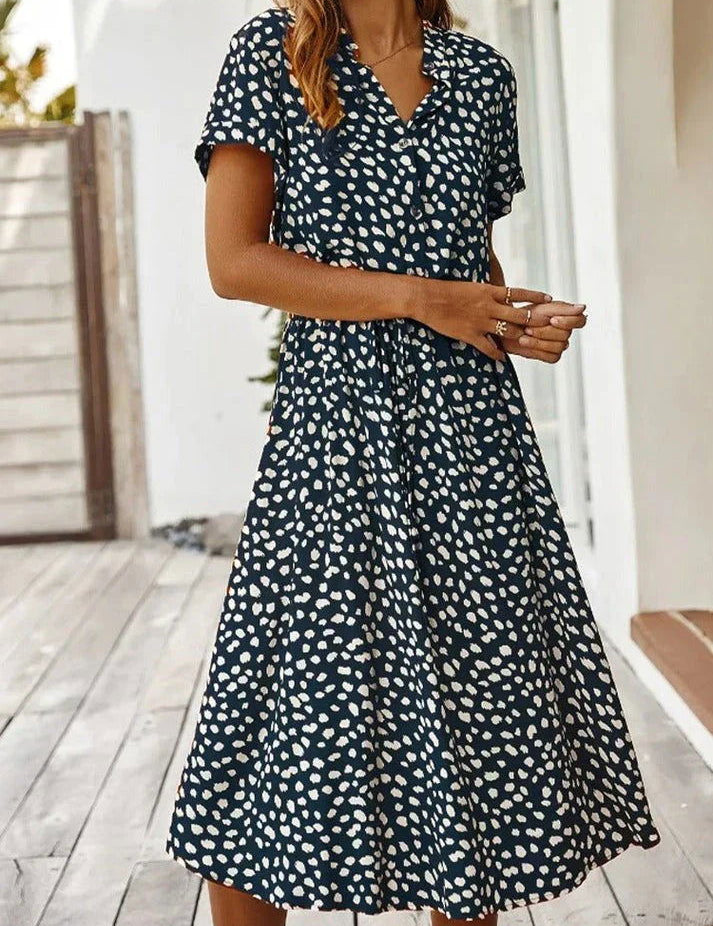 Eden | Chic Bohemian Midi Dress Perfect for Summer - Lizabella Fashion -  -  - Eden | Chic Bohemian Midi Dress Perfect for Summer - Lizabella Fashion - #tag1# - #tag2#