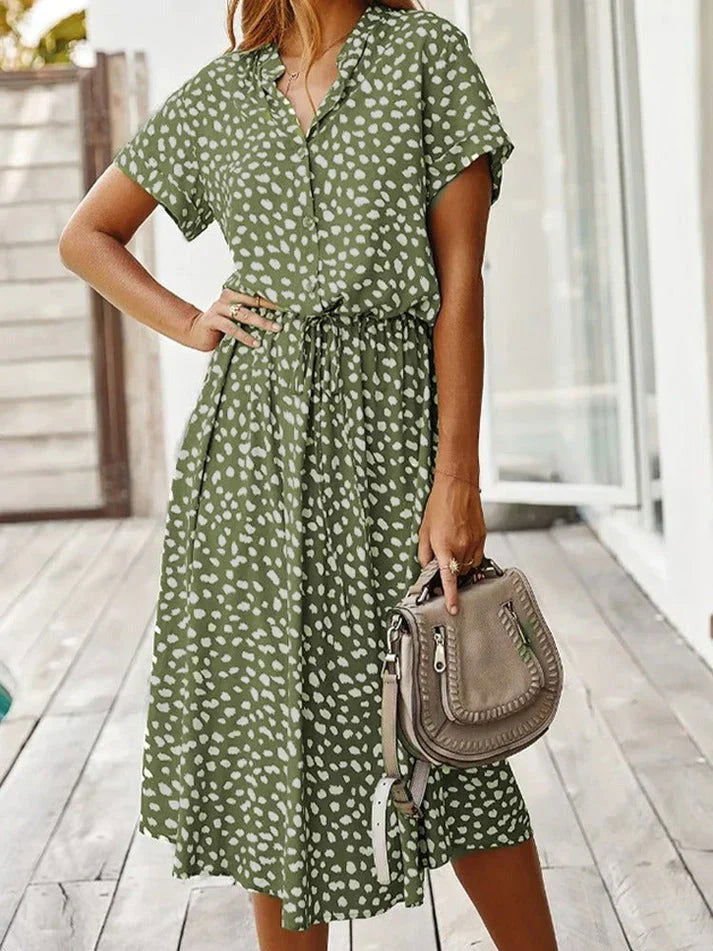 Eden | Chic Bohemian Midi Dress Perfect for Summer - Lizabella Fashion -  -  - Eden | Chic Bohemian Midi Dress Perfect for Summer - Lizabella Fashion - #tag1# - #tag2#