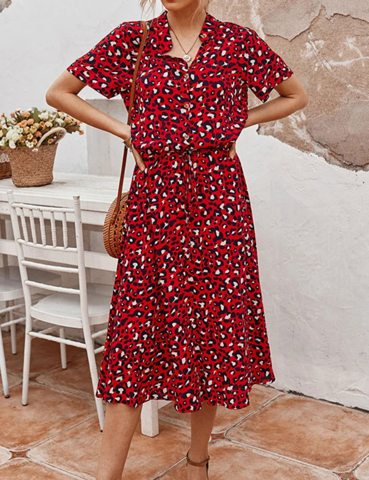 Eden | Chic Bohemian Midi Dress Perfect for Summer - Lizabella Fashion -  -  - Eden | Chic Bohemian Midi Dress Perfect for Summer - Lizabella Fashion - #tag1# - #tag2#