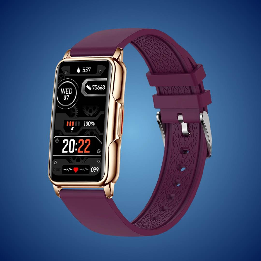 Elegante smartwatch per lo stile quotidiano | Tracciamento sanitario - design resistente - Connettività senza soluzione di continuità 5