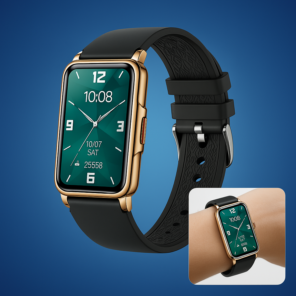 Elegante smartwatch per lo stile quotidiano | Tracciamento sanitario - design resistente - Connettività senza soluzione di continuità 8