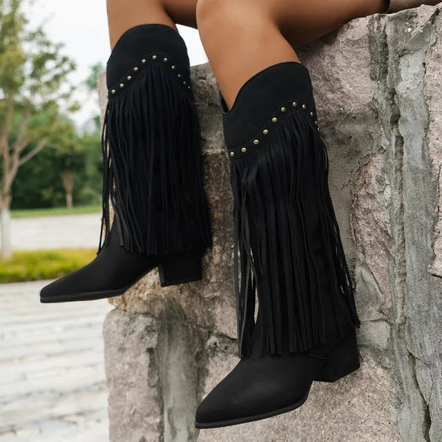 Eleganti stivali da cowboy da donna | Comodi 0