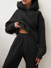 Elevate Your Style with the AMY Two-Piece Jogging Set - Lizabella Fashion