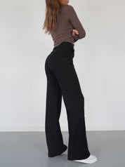 Elevate Your Style with AMY's Wide-Leg Chic Trousers for Women - Lizabella Fashion -  -  - Elevate Your Style with AMY's Wide-Leg Chic Trousers for Women - Lizabella Fashion - #tag1# - #tag2#