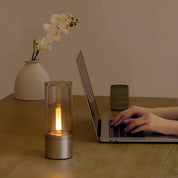 Elvion | Lampada da tavolo cilindrica senza fili 6
