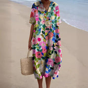 Emma - Abito Floreale in Cotone Premium 0