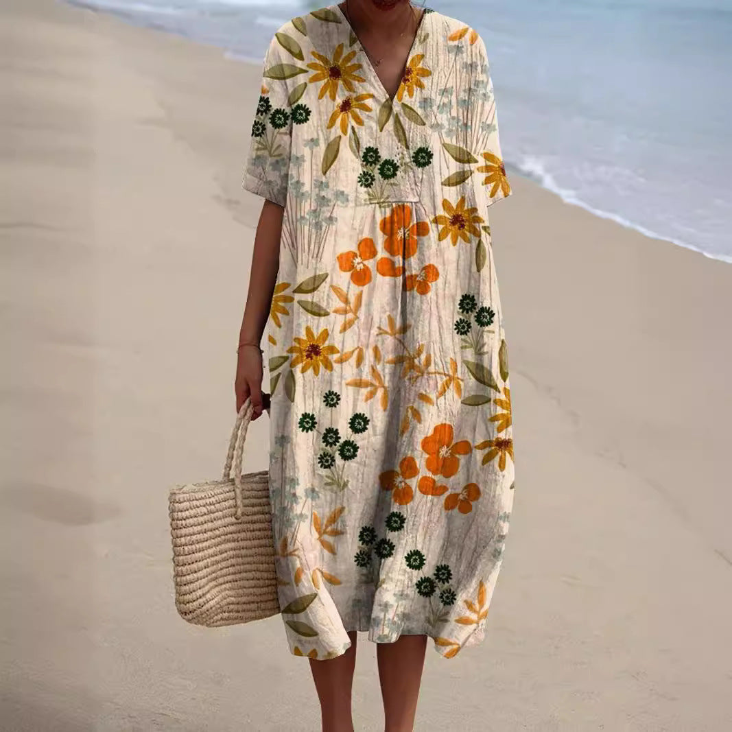 Emma - Abito Floreale in Cotone Premium 2