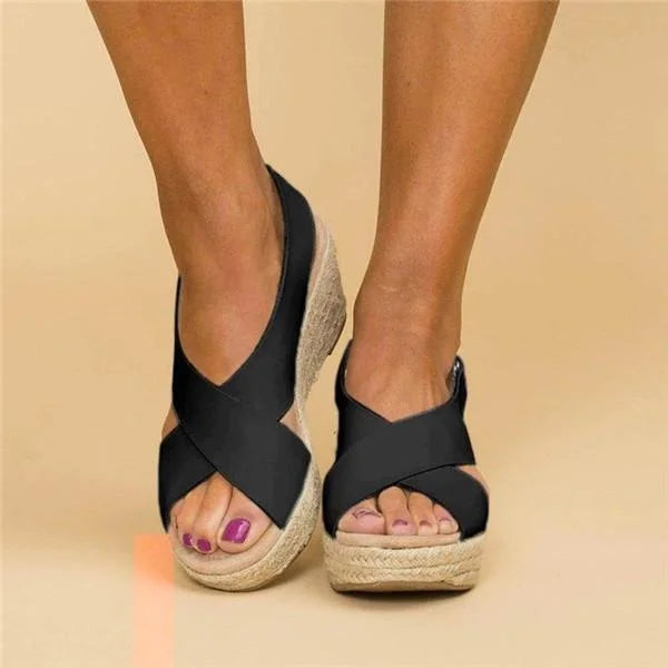Espadrillas Ortopediche con Zeppa Comode per Donna 0