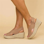 Espadrillas Ortopediche con Zeppa Comode per Donna 1