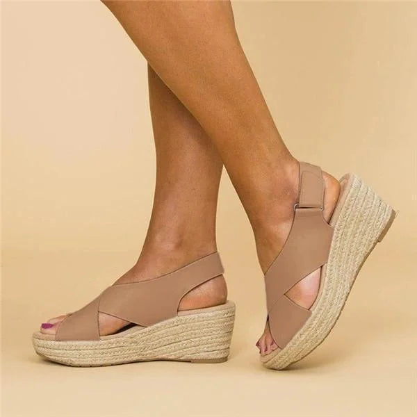 Espadrillas Ortopediche con Zeppa Comode per Donna 1