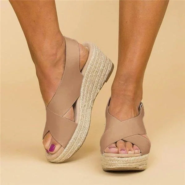 Espadrillas Ortopediche con Zeppa Comode per Donna 3