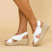 Espadrillas Ortopediche con Zeppa Comode per Donna 5