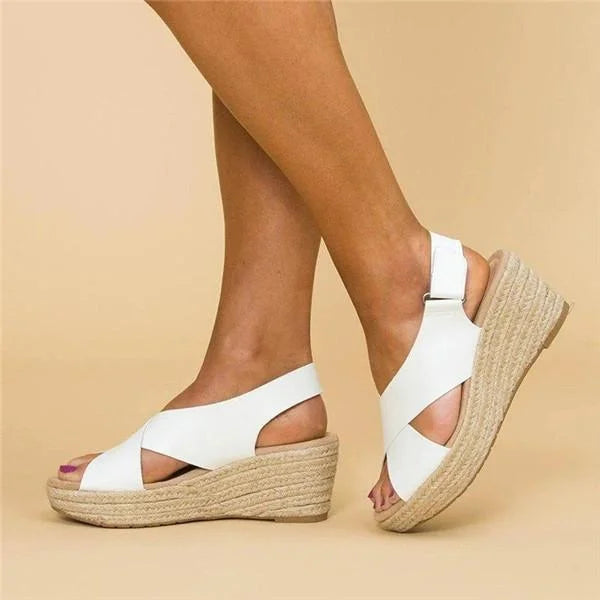 Espadrillas Ortopediche con Zeppa Comode per Donna 5